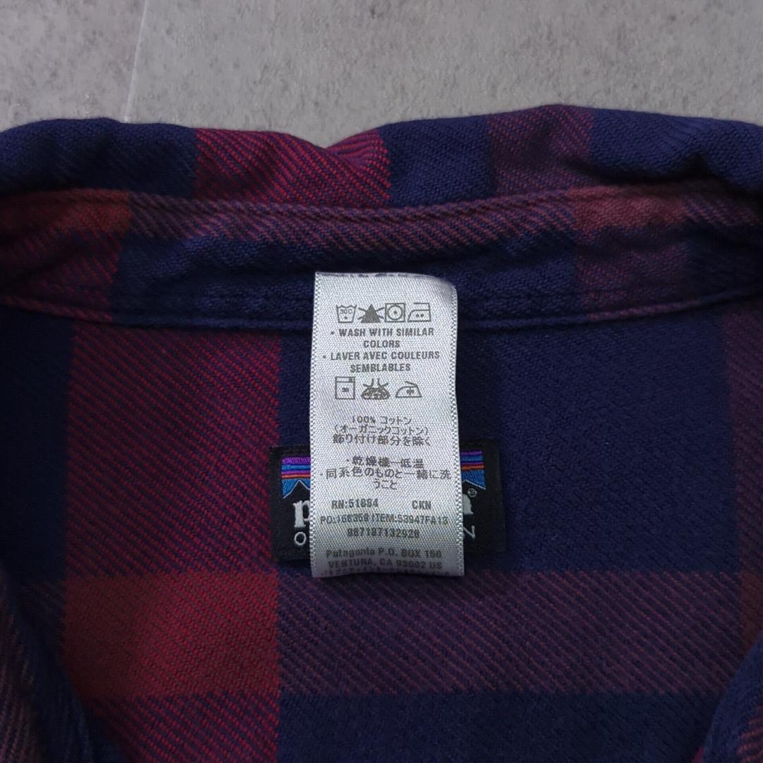 2013年モデル patagonia フィヨルド フランネルシャツ L