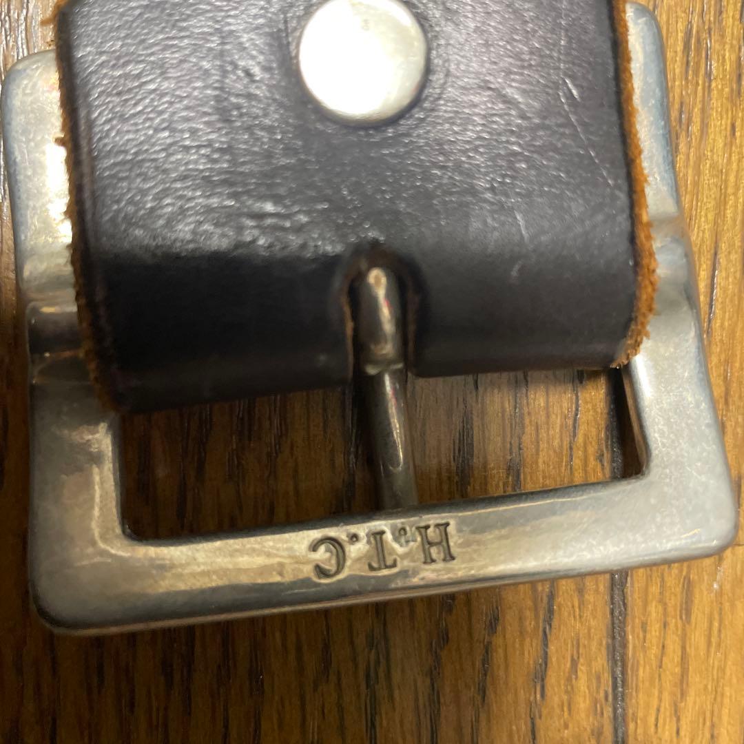 H T Cスタッズベルト　サイズ32 ブラック