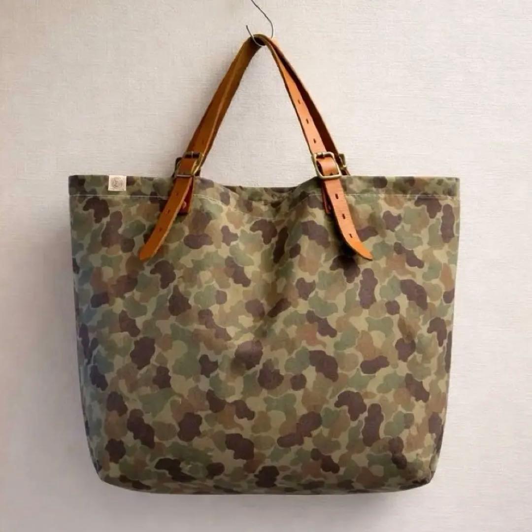 SLOW スロウ　コンブナイロントートバッグ　迷彩　コンディション良好