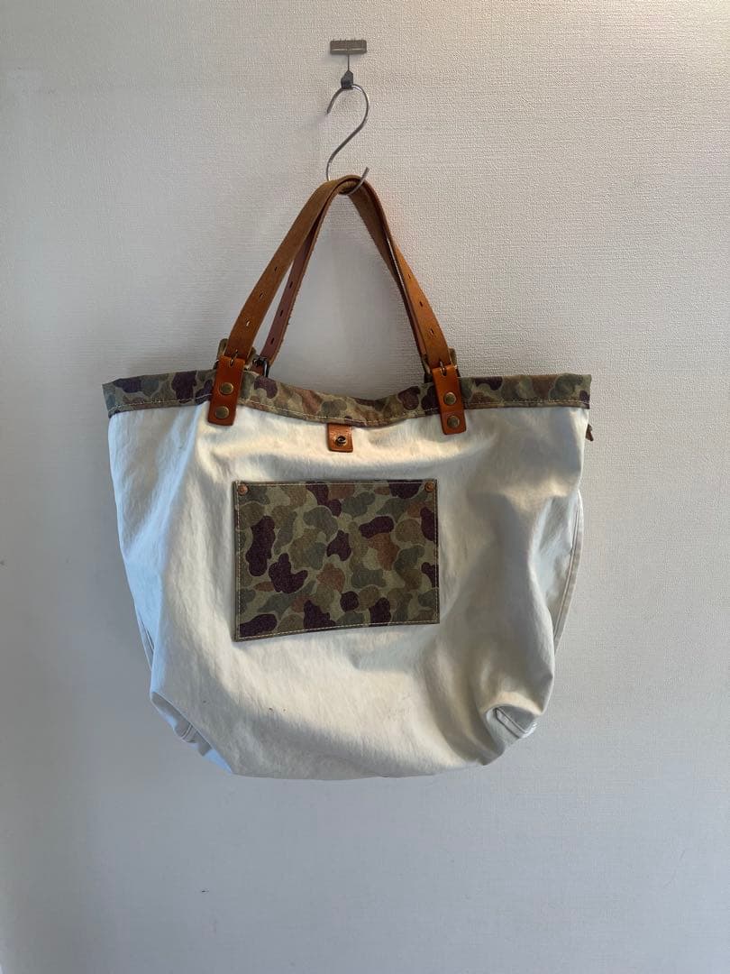 SLOW スロウ　コンブナイロントートバッグ　迷彩　コンディション良好