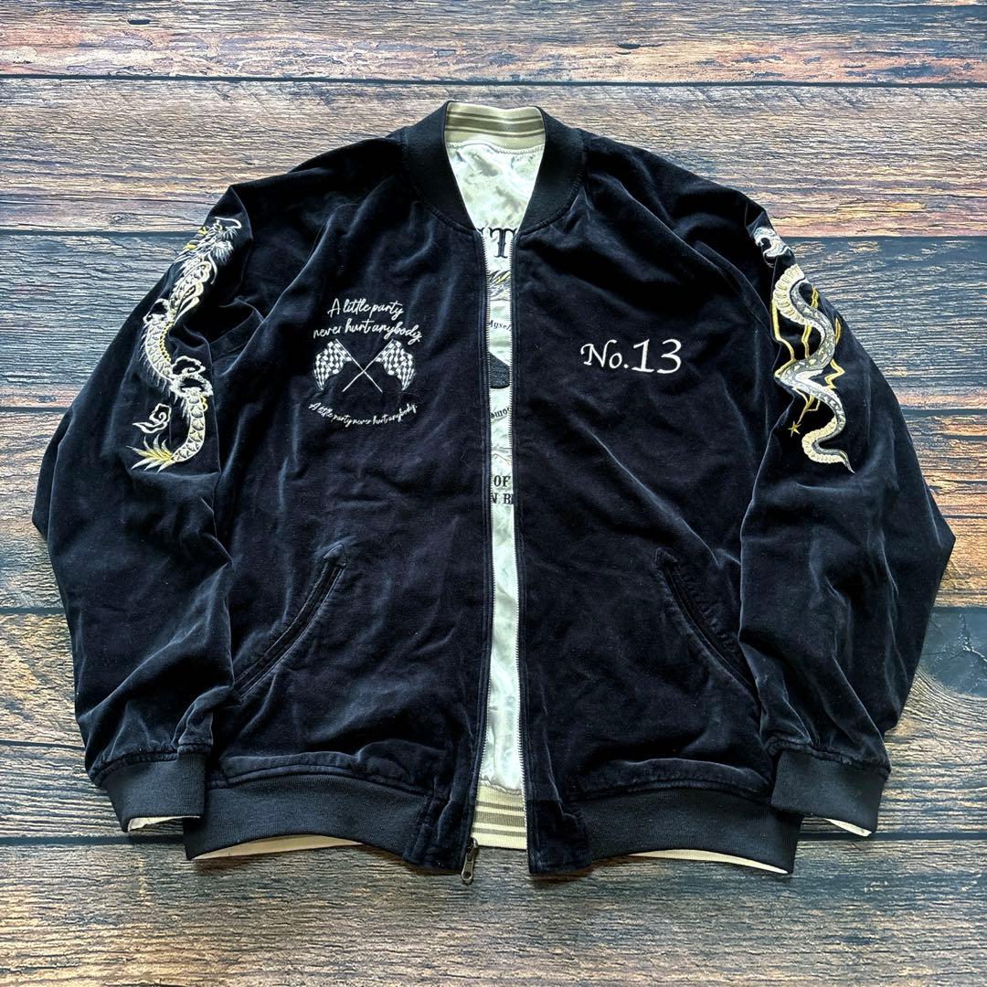 ジャケット・アウター Schott / reversible souvenir jacket