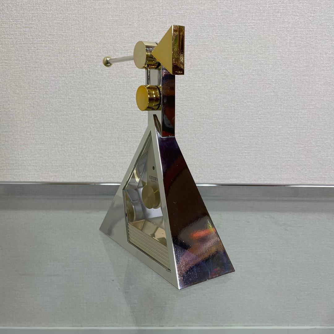 90's シチズン ポストモダン 置き時計 Citizen テーブルクロック