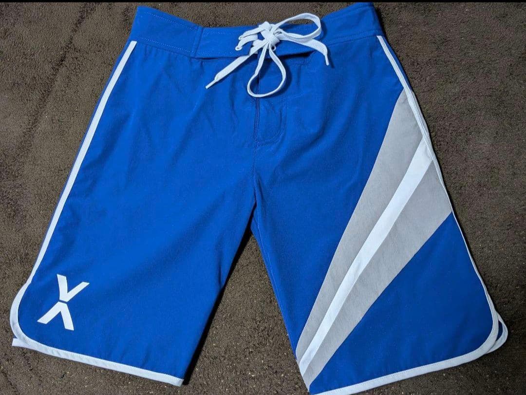 VEATM ボードショーツ (LONG & WIDE TYPE) blue S