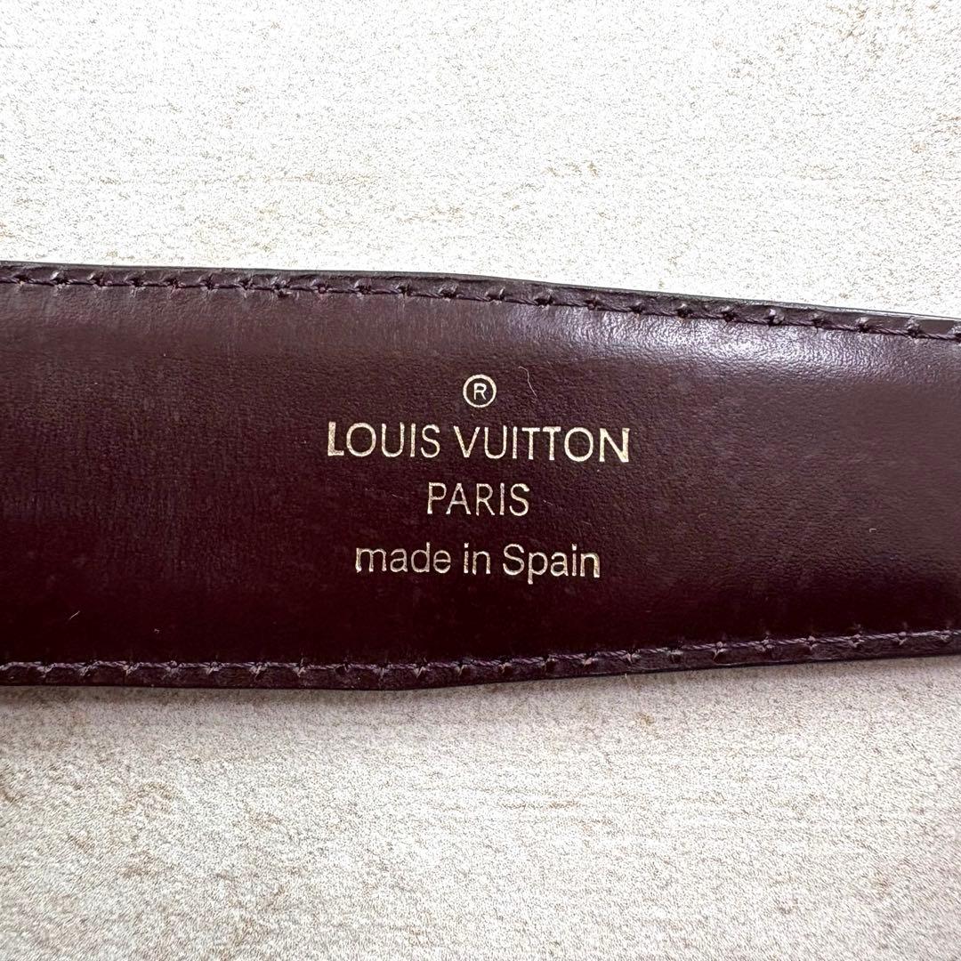 ルイヴィトン ベルト タイガ 110サイズ カット加工あり LB0021 メンズ