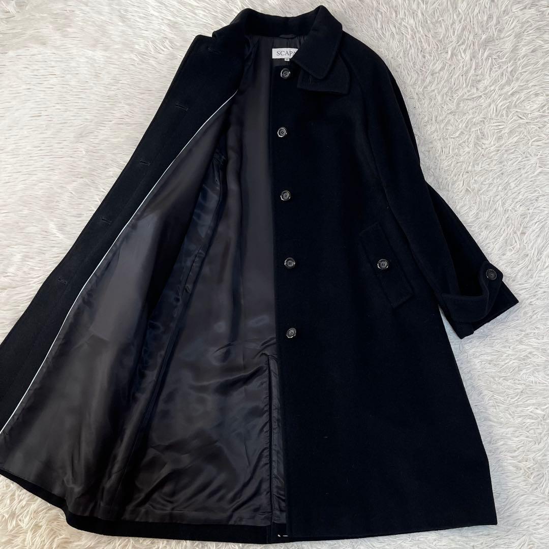 【新品未使用】スキャパ　アンゴラ混　ウール　ロングコート　フォーマルコート