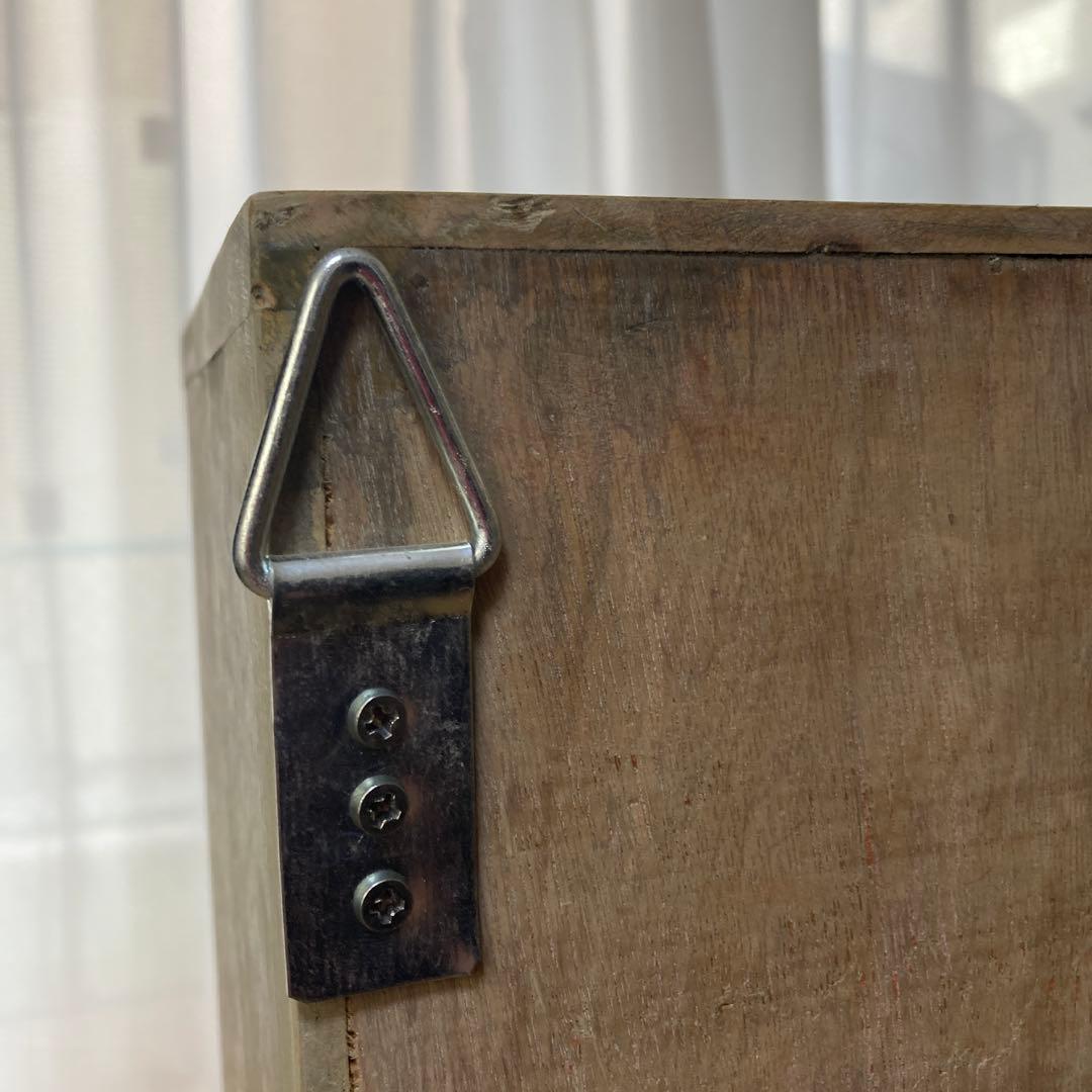 ヴィンテージ風木製キャビネット