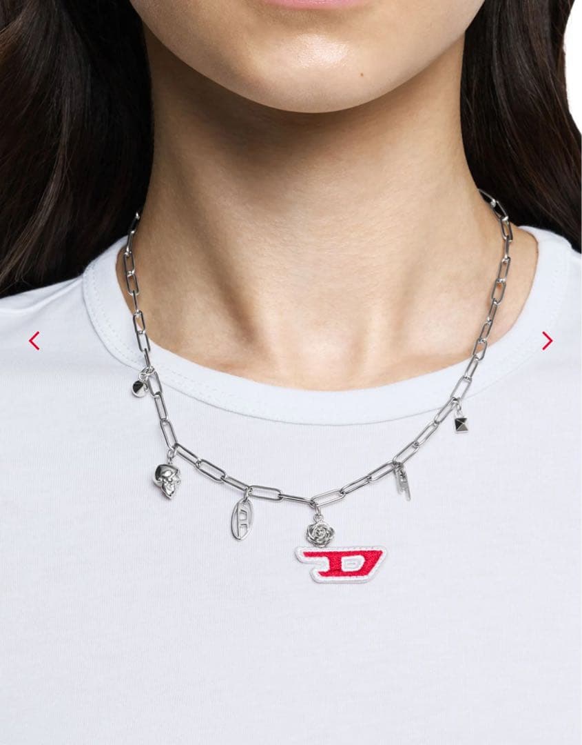 DIESEL ネックレス 新品 未使用 非売品 箱有り