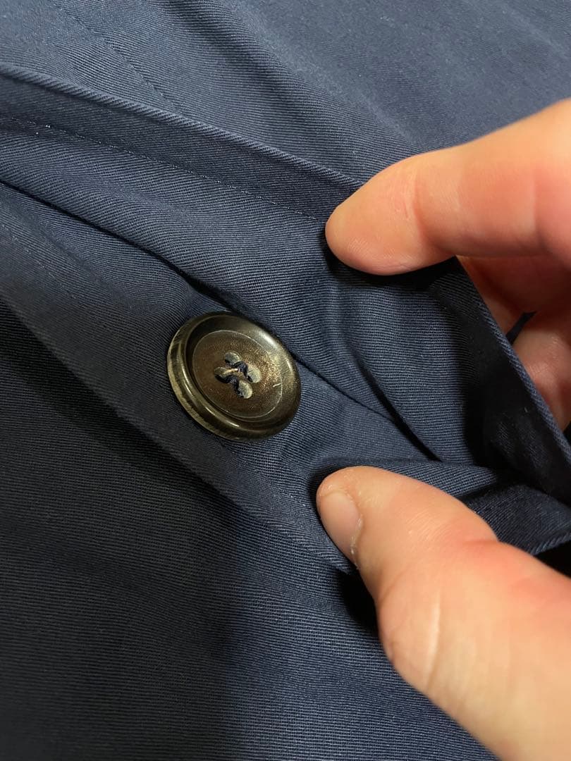 【超希少】　80s コムデギャルソンオム　ステンカラーコート　綿100%