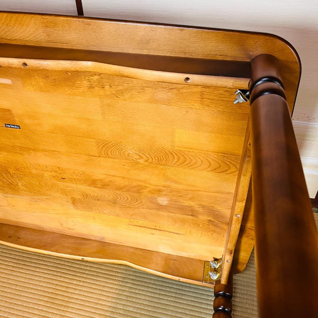 カリモク コロニアル DC4640NK ダイニングテーブル ウォールナット