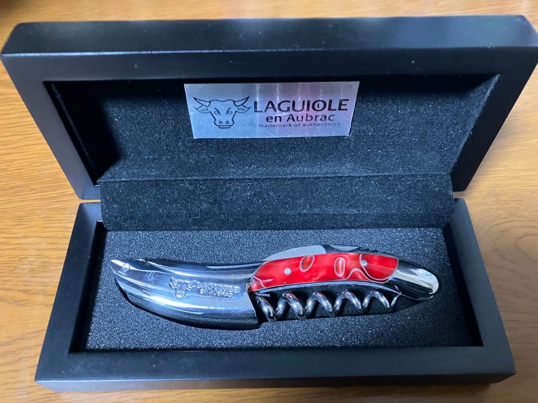 Laguiole en Aubrac マーシュマロウ ソムリエナイフ 未使用