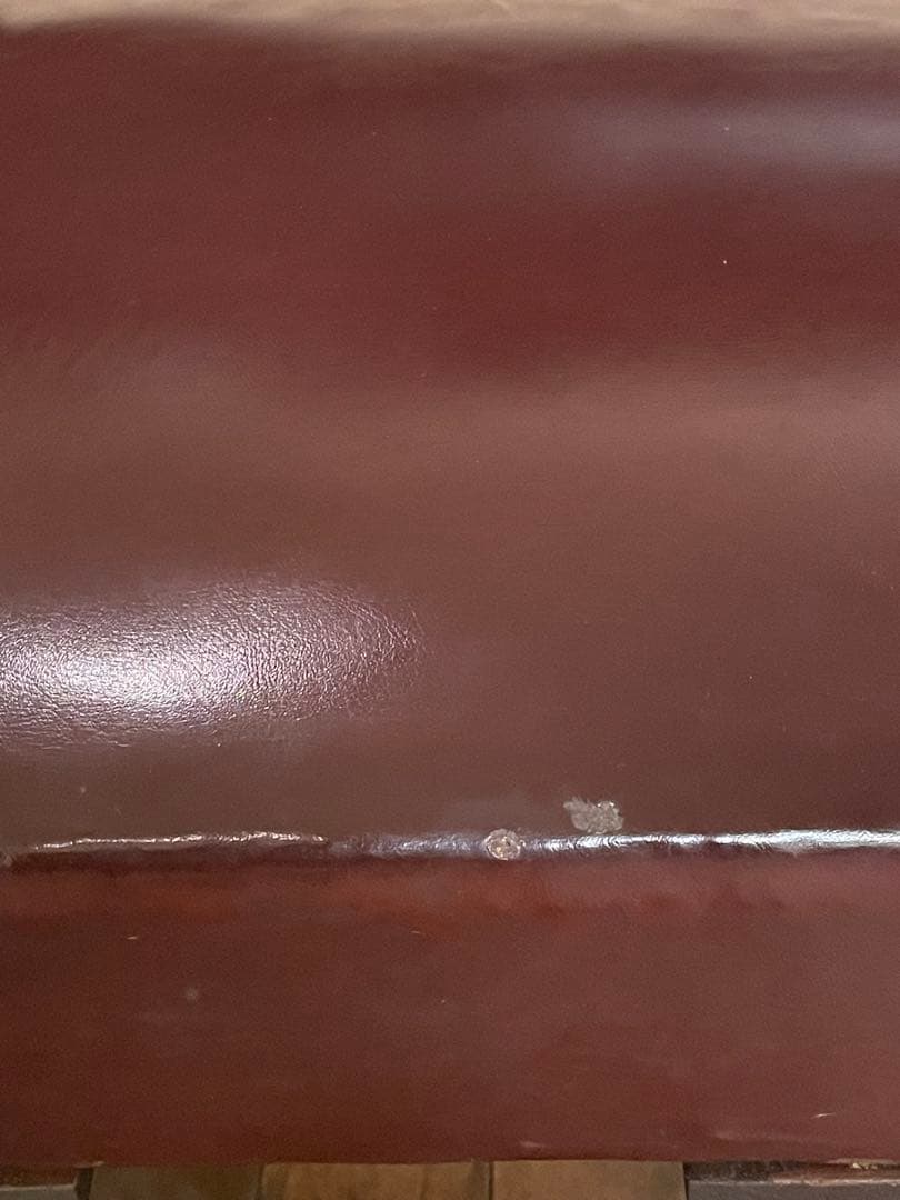 昭和レトロ　診療所の待合室　長椅子