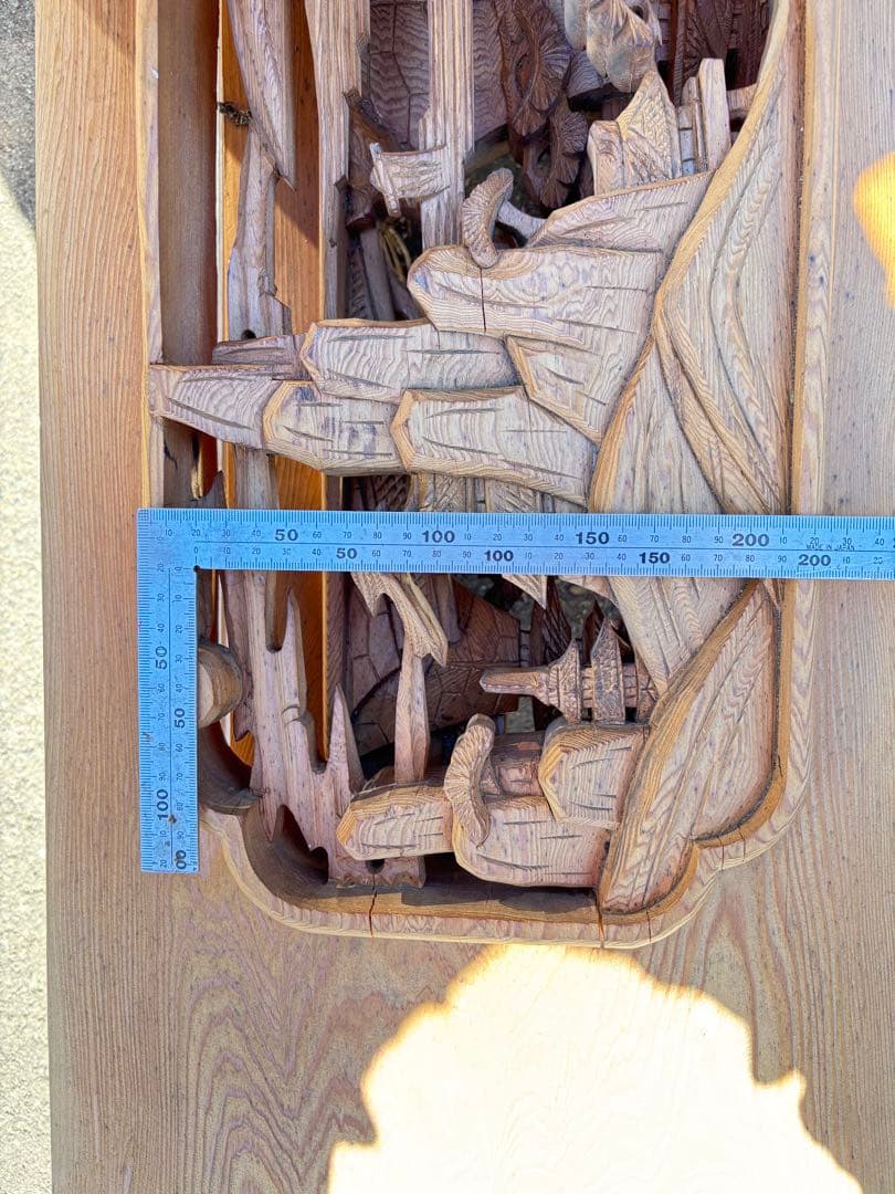 T.K　秀峰作　欄間　2セット