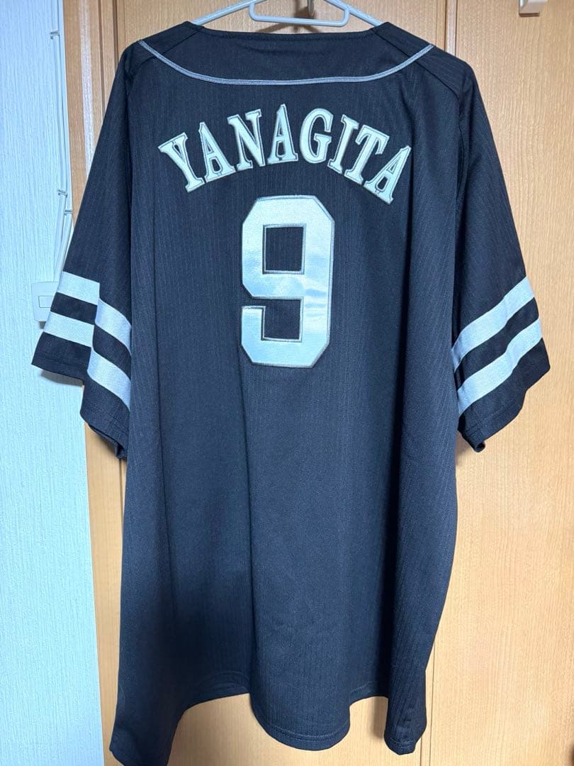 ソフトバンク ヤナギタ ユニフォーム 2XL 黒