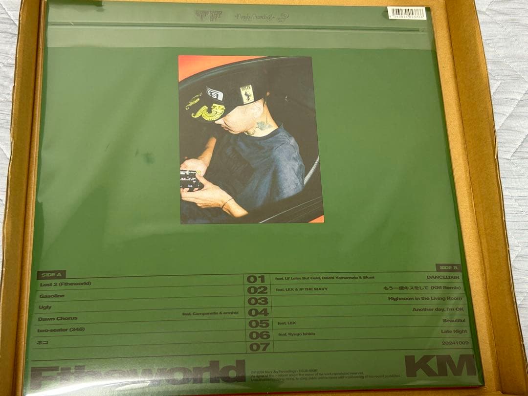 新品 KM Ftheworld LPレコード