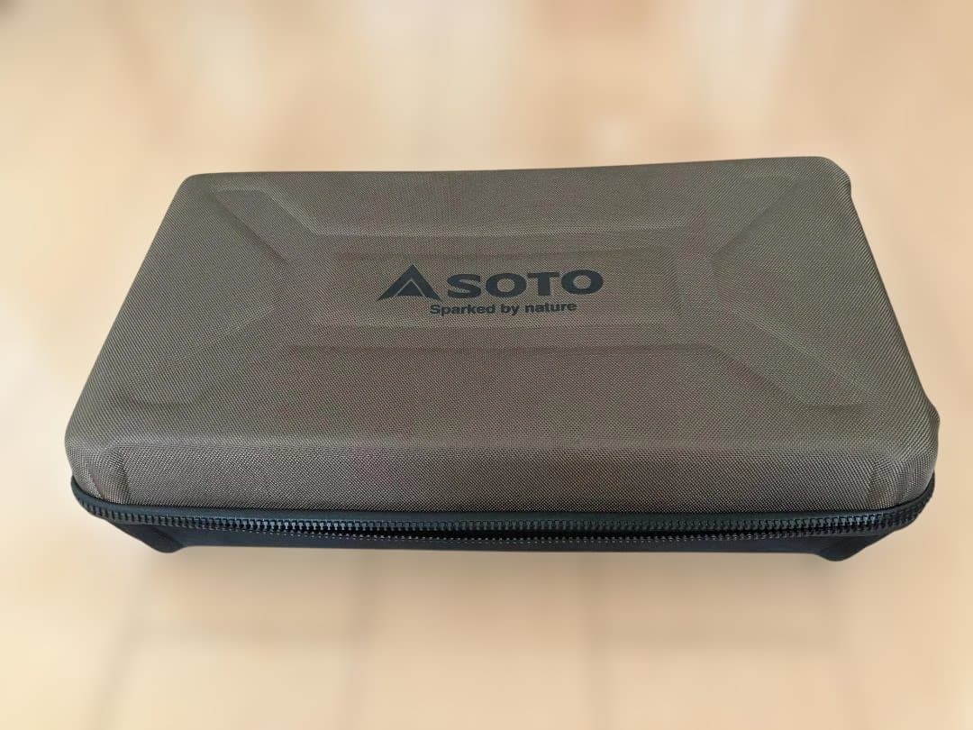 【未使用品】SOTOレギュレーター 2バーナー GRID（収納バッグ付）