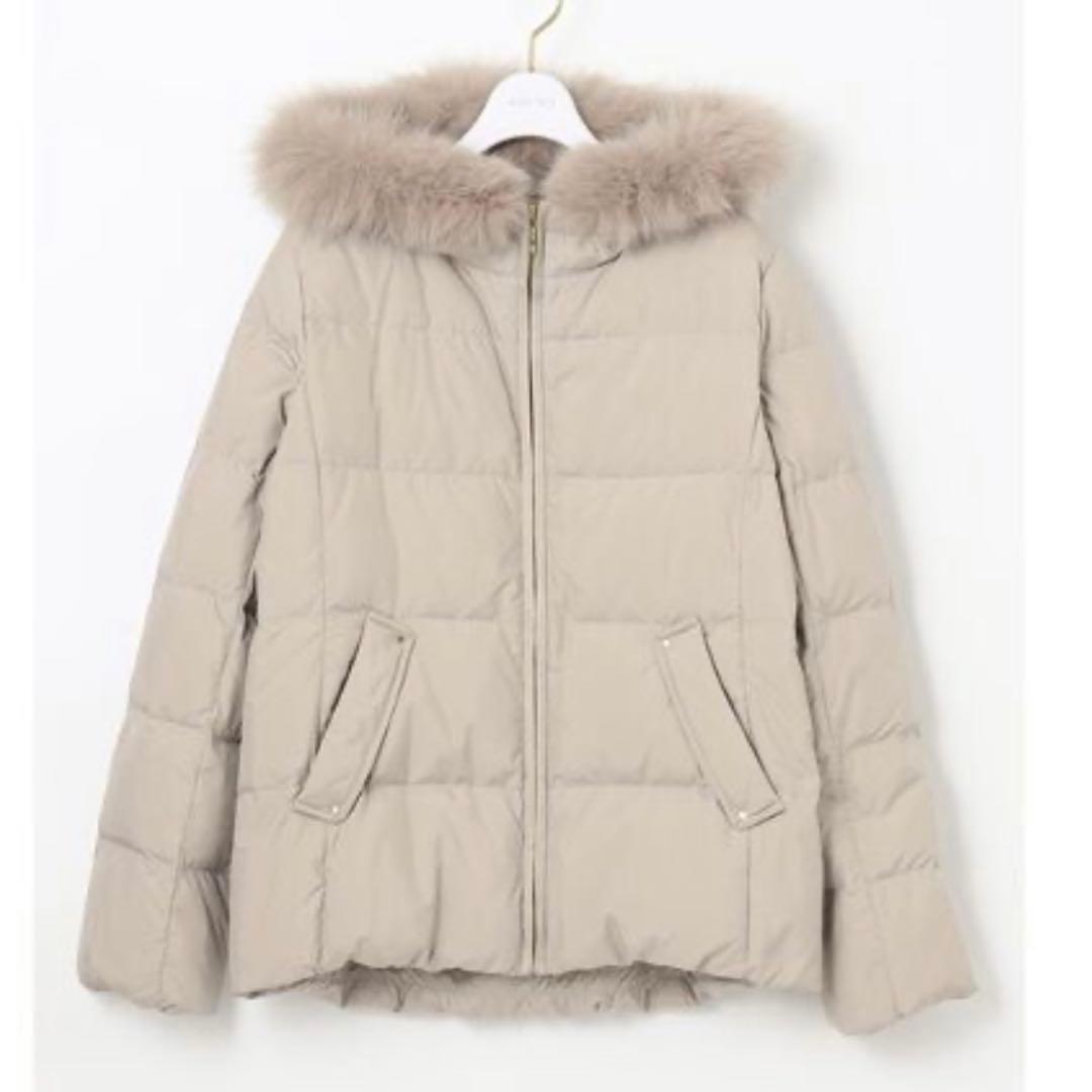 anysis 撥水加工　2WAY ピーチショート　ダウンコート