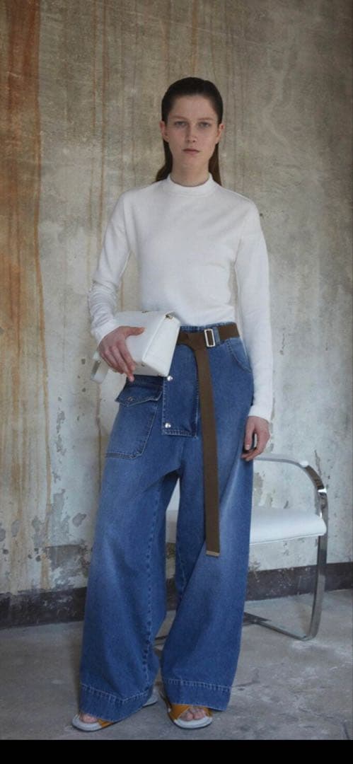 Plan C デニムパンツ