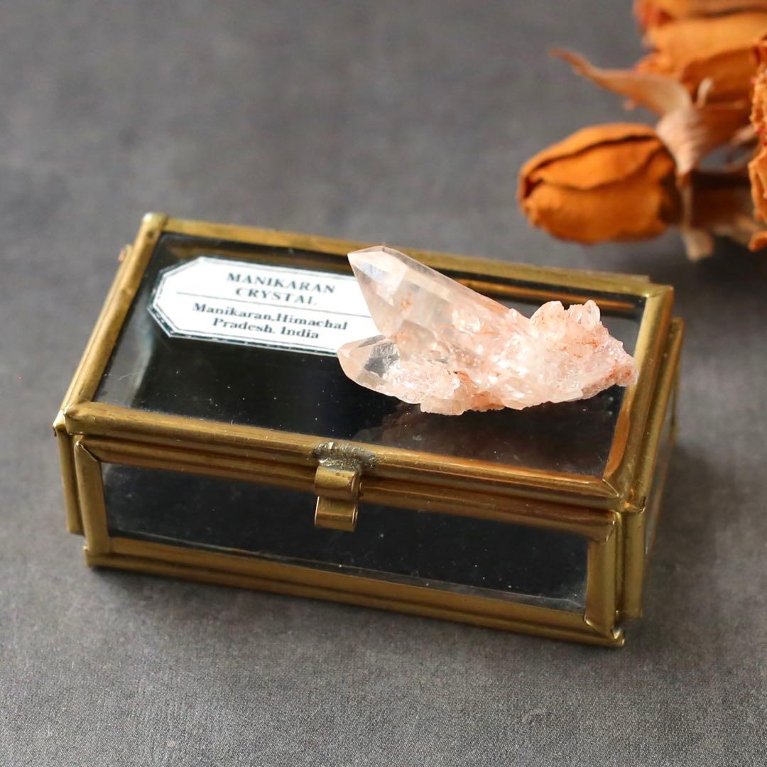 マニカラン水晶ミニチュアクラスター 水晶 天然石 標本 ヒマラヤ 原石 送料無料