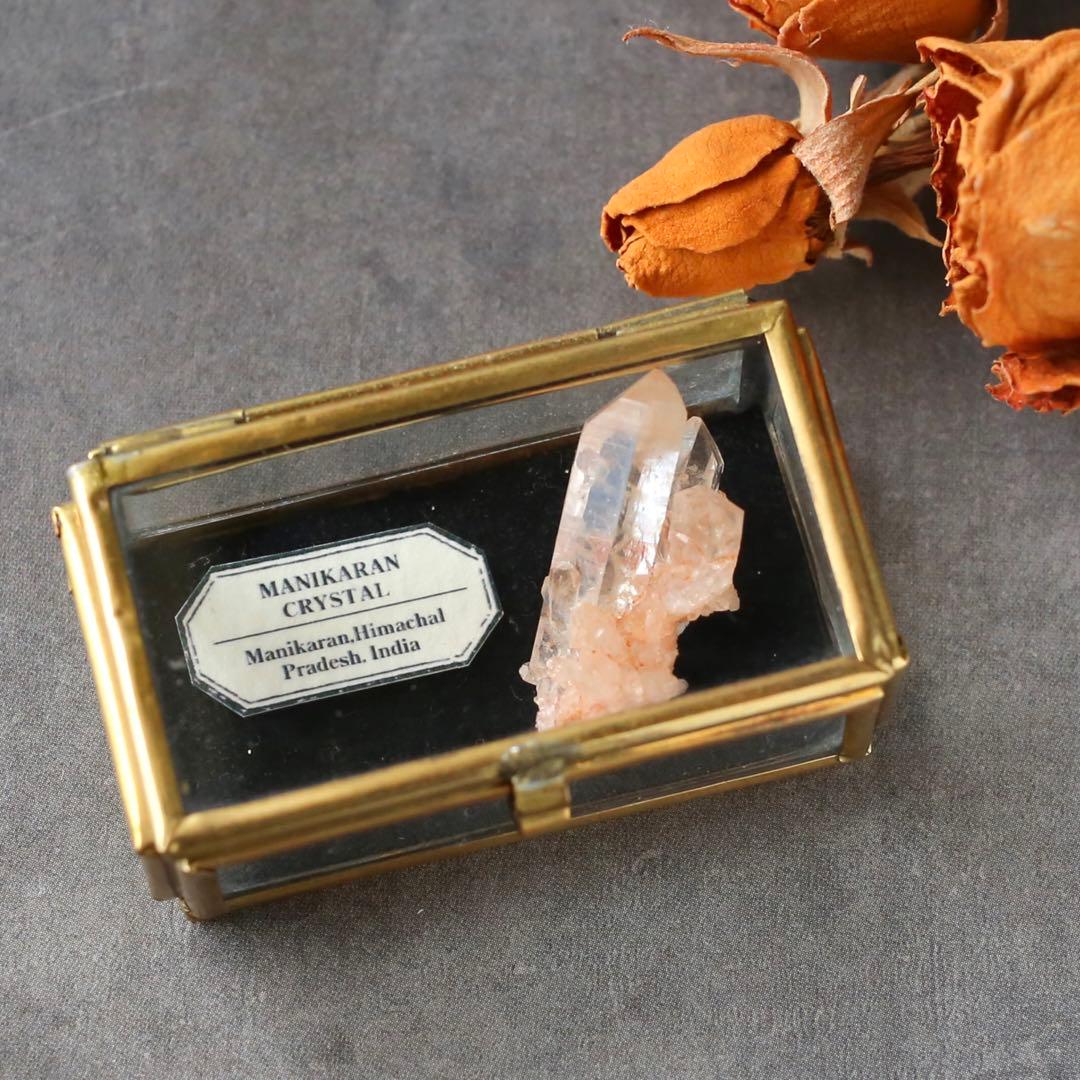 マニカラン水晶ミニチュアクラスター 水晶 天然石 標本 ヒマラヤ 原石 送料無料