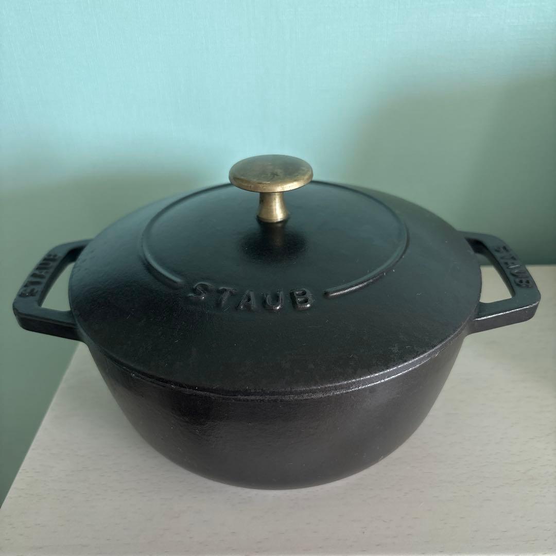 やんちゃママ　ストウブ　ワナベ　18センチ　Staub Wa-NABE