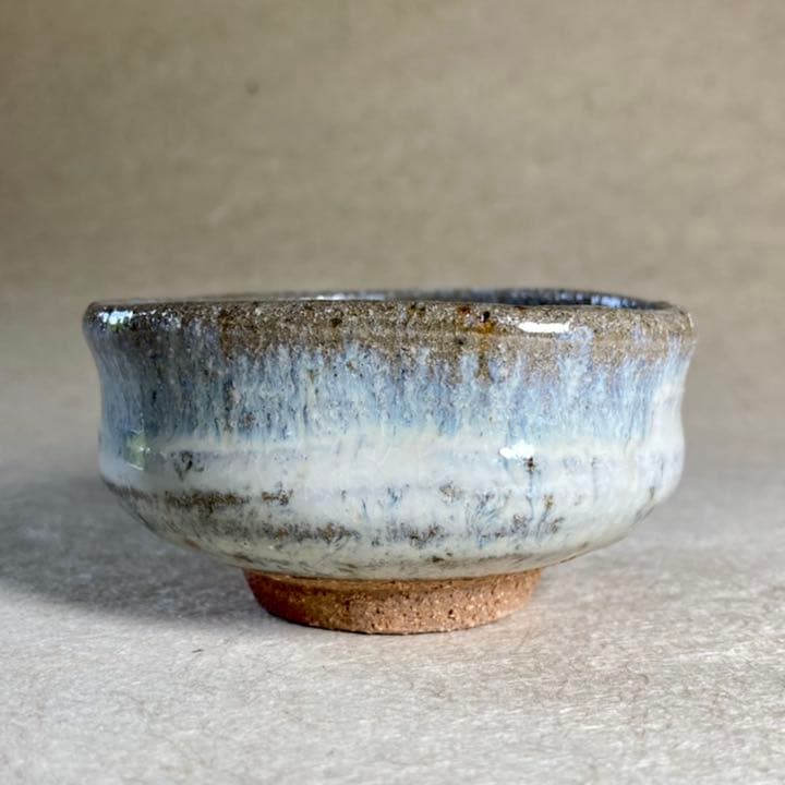 斑唐津沓形ぐい呑　唐津焼　ぐい呑　焼き物　陶器　酒器　陶芸