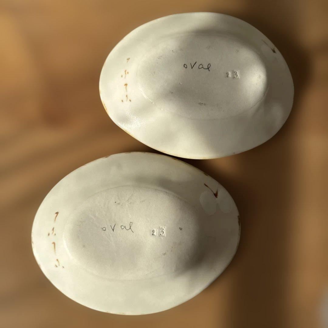 【新品未使用】石木文 白てふてふ皿 2枚セット