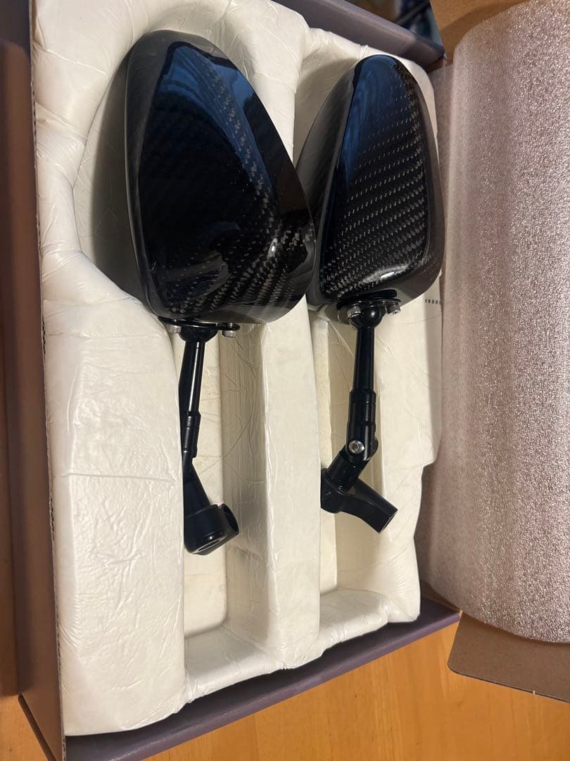 シモタカーボンミラー　カーボンミラーステム rizoma ミラーアダプターセット