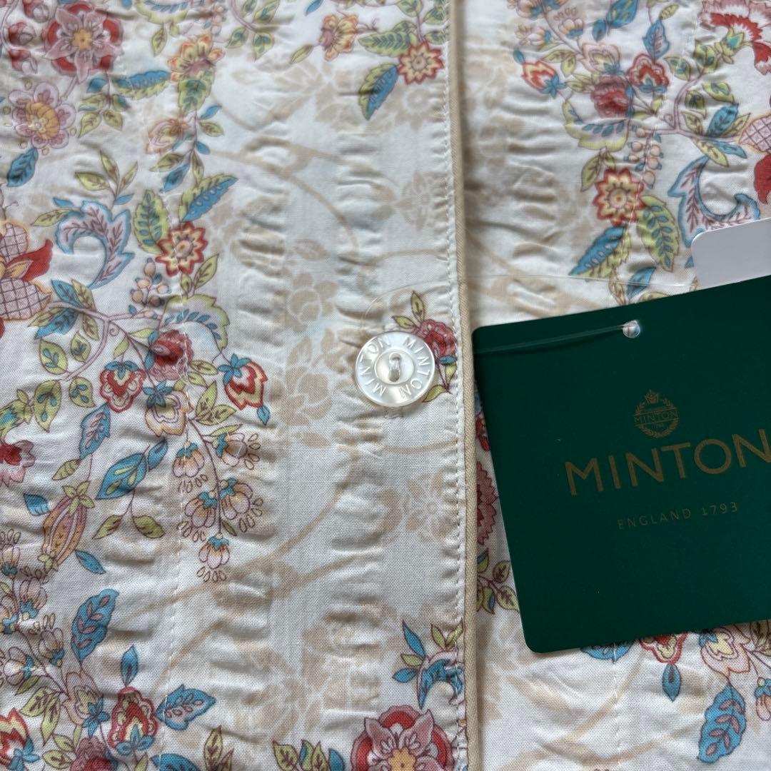 新品　ワコール　MlNTON ミントン　リップル素材綿　綿100%高級パジャマ