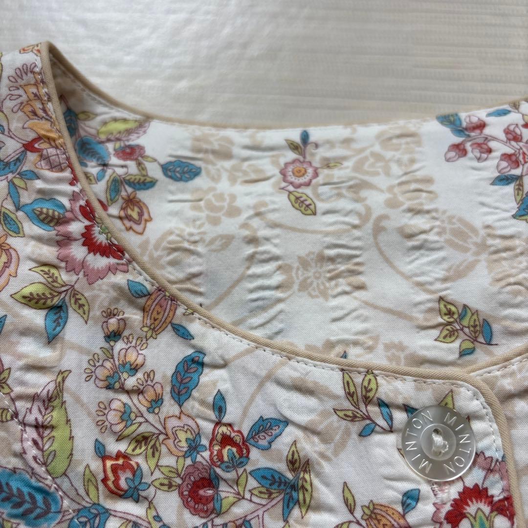 新品　ワコール　MlNTON ミントン　リップル素材綿　綿100%高級パジャマ