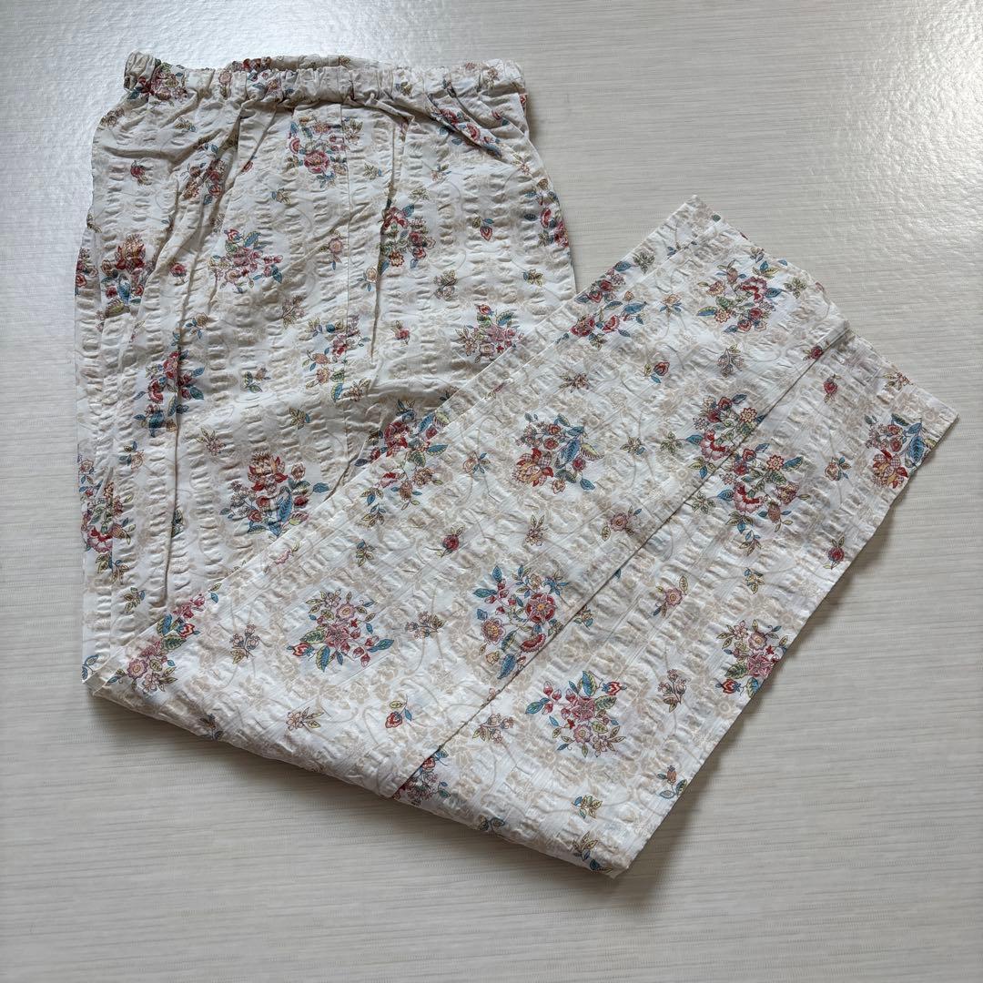 新品　ワコール　MlNTON ミントン　リップル素材綿　綿100%高級パジャマ