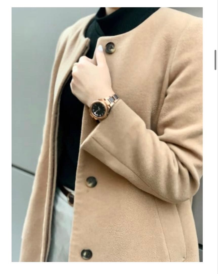 G-MS ゴールド/ブラック 自動巻き腕時計