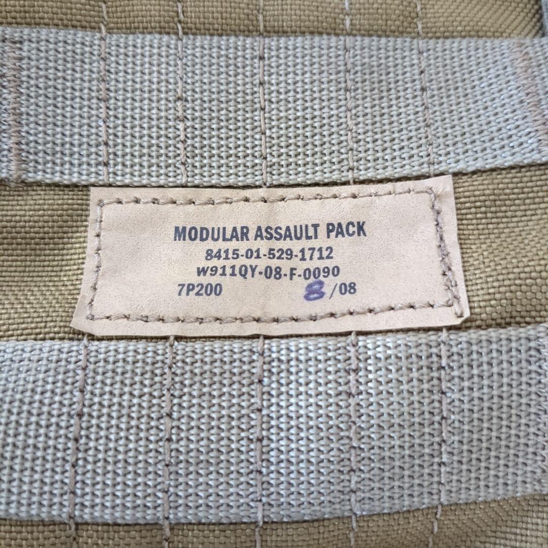 米軍実物　未使用　特殊部隊　MODULAR ASSAULT PACK