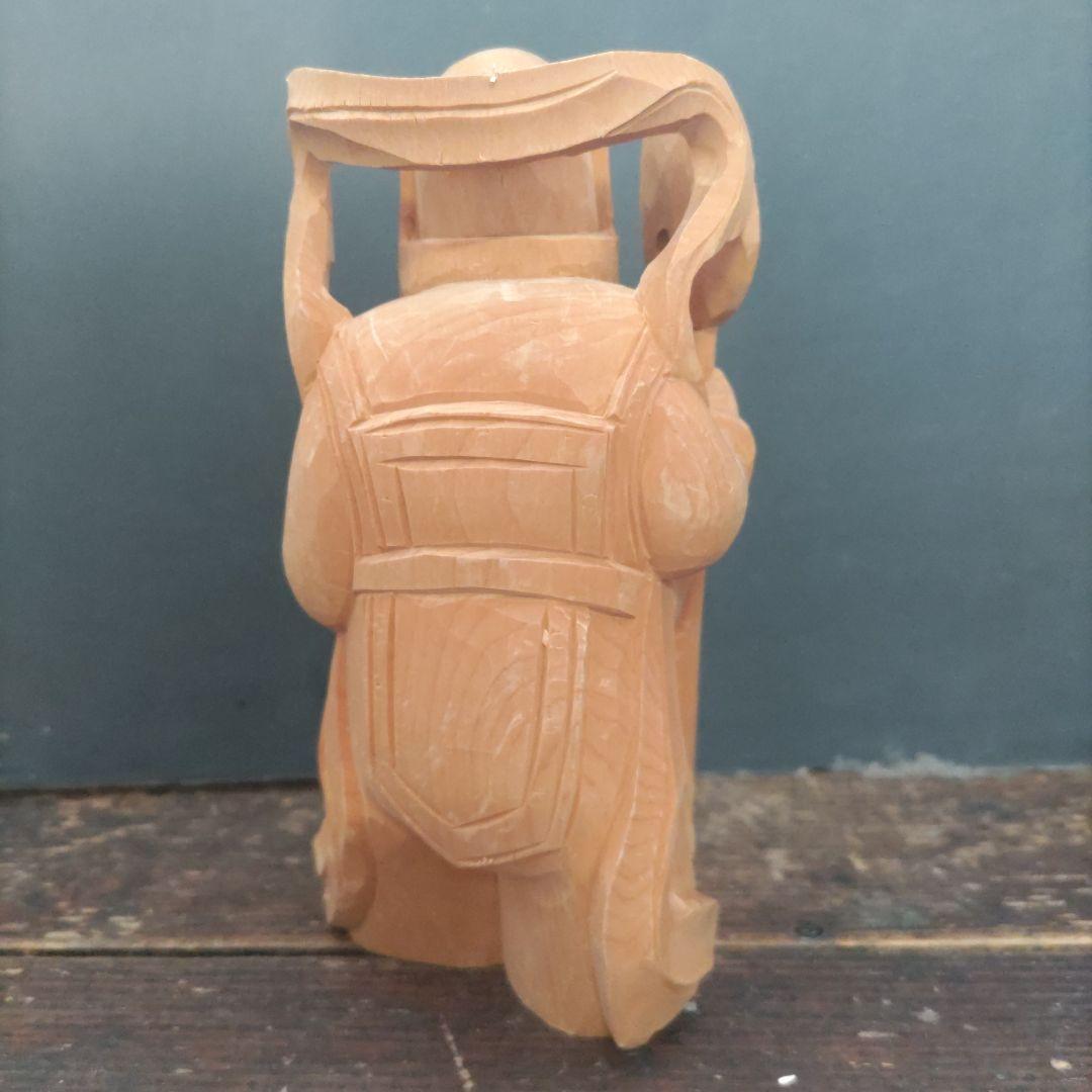 七福神木彫り　手掘り