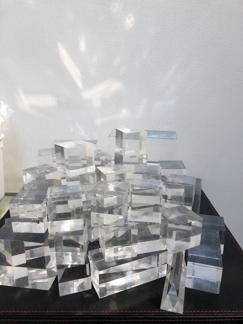 ディスプレイ アクリル　ディスプレイ用品　64個まとめ売り　キューブ