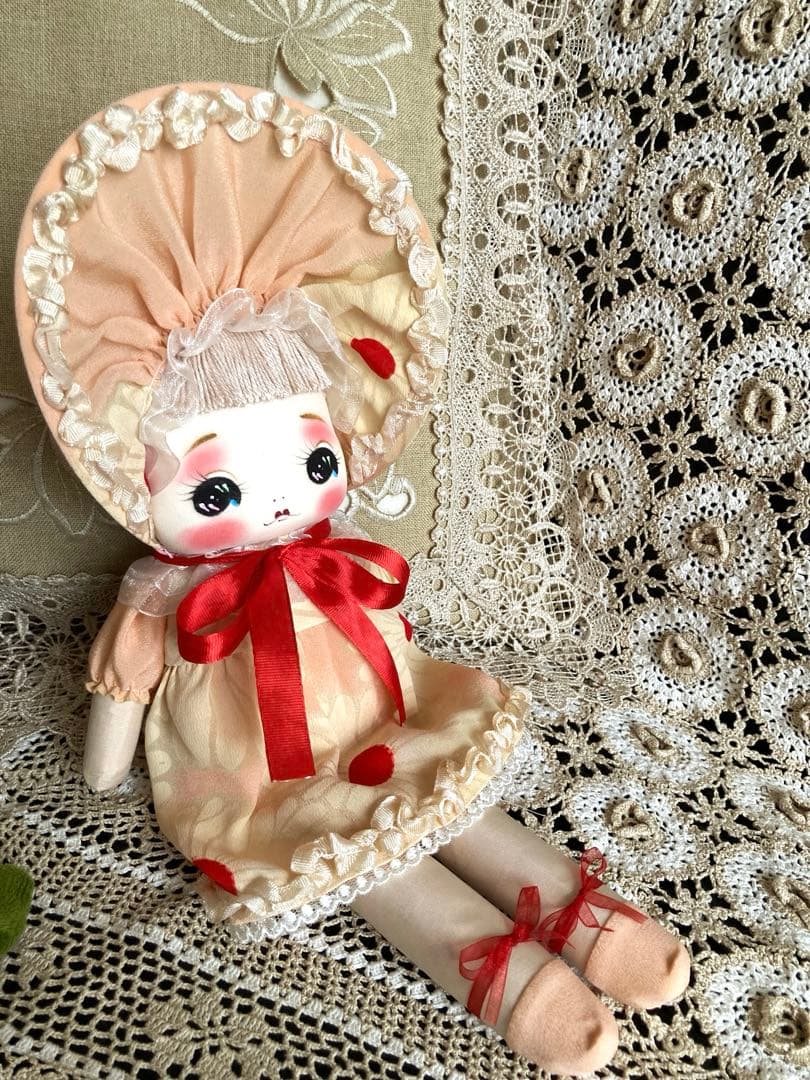 つきもとつきこの文化人形 ヘロヘロ人形 アンティーク着物 大正ロマン 昭和レトロ