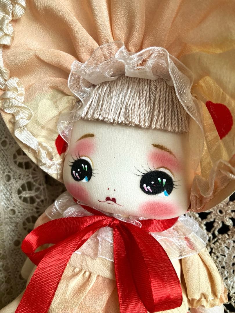 つきもとつきこの文化人形 ヘロヘロ人形 アンティーク着物 大正ロマン 昭和レトロ