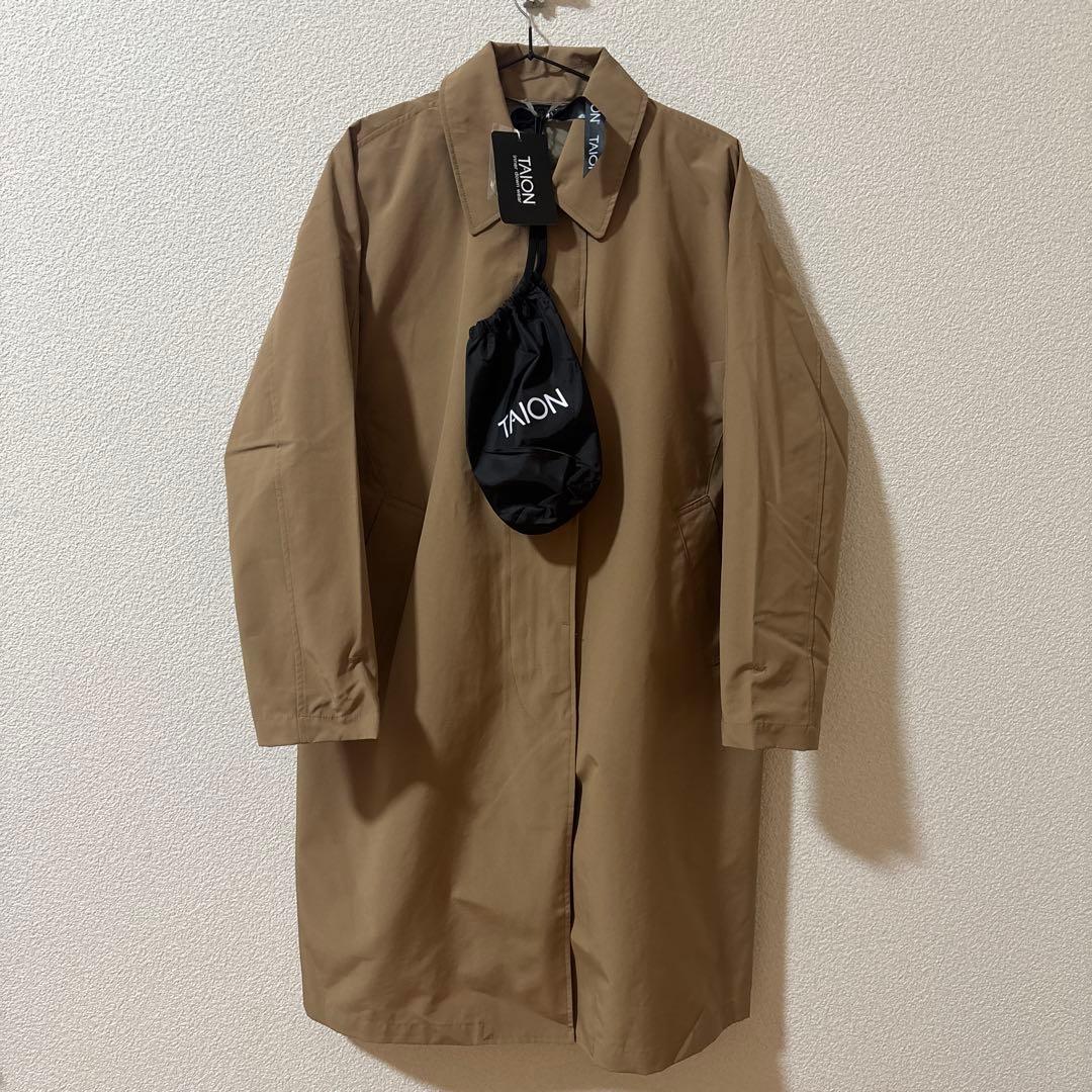 新品 タグ付　タイオン バルカラーコート ダウンジャケットSET ベージュ　S