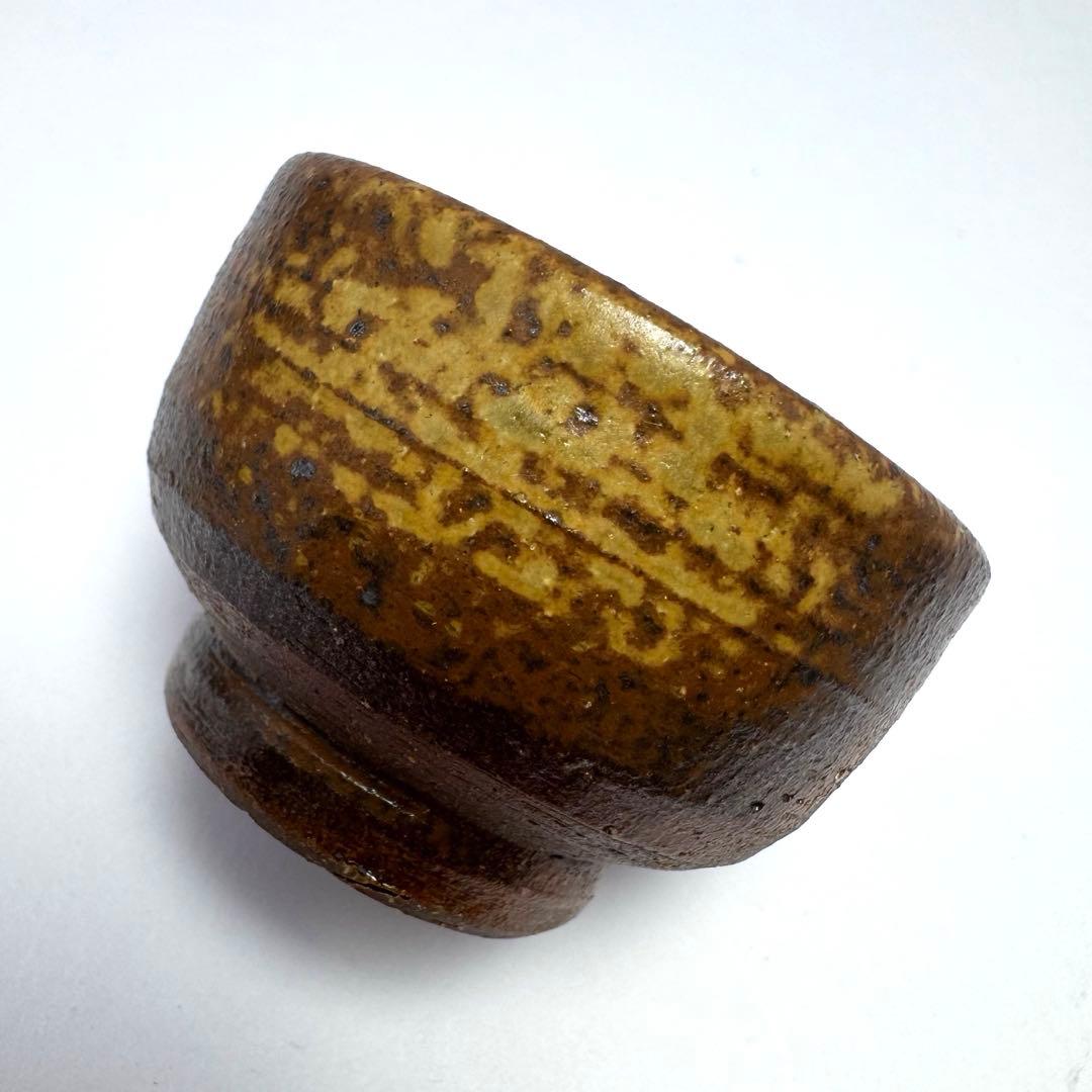 新品未使用 越前焼き お猪口 ぐい呑み 酒器 5客セット 共箱 伝統工芸 陶芸