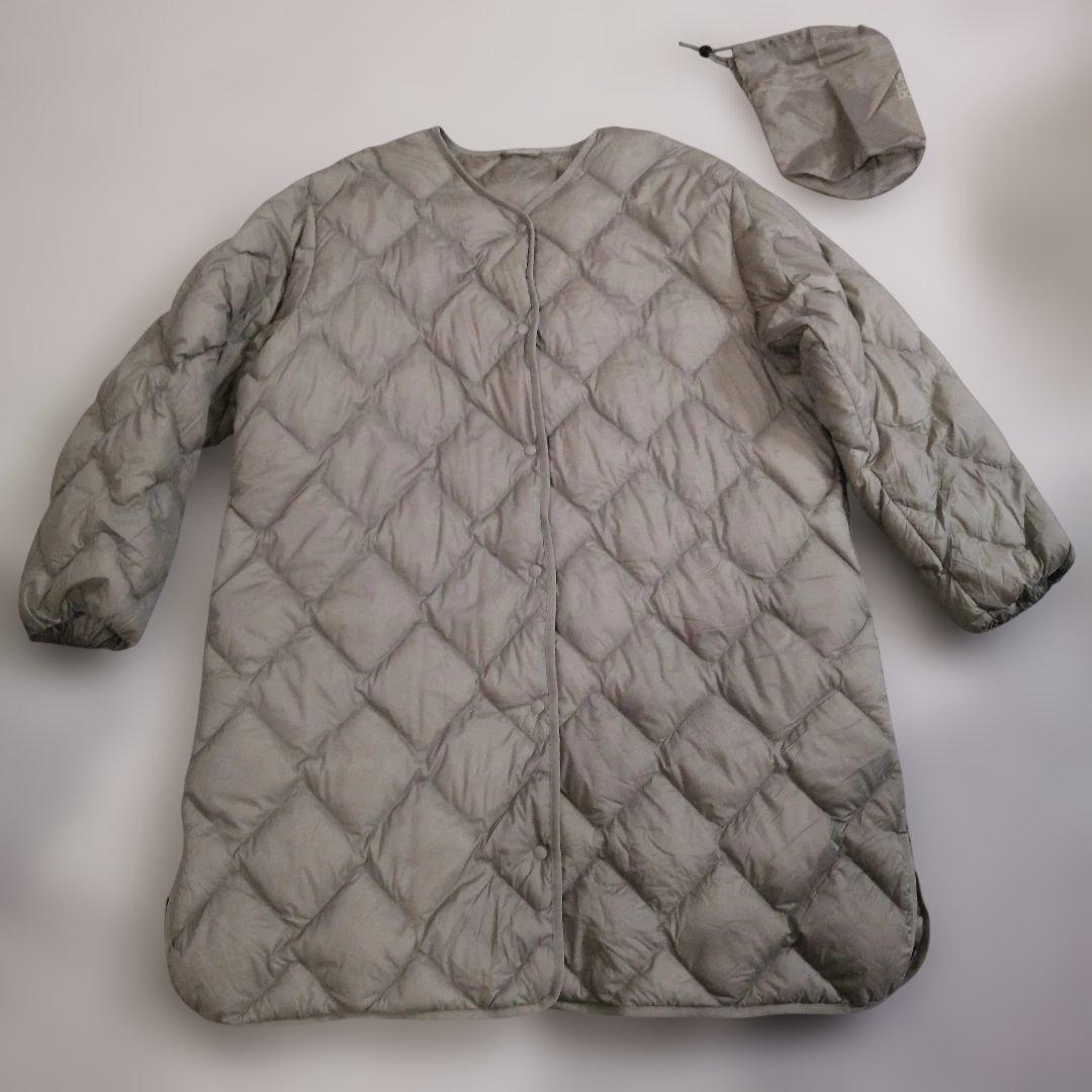 ユニクロ　ウルトラライトダウンリラックスコート　カーキ　3XL