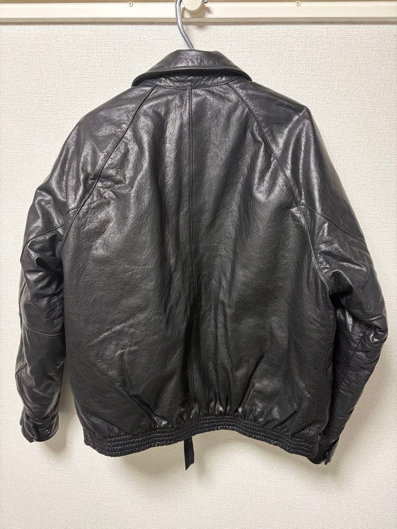 PABLO VINCI レザーダウンジャケト02