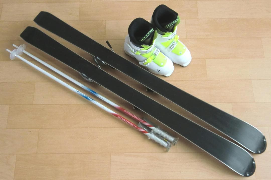 ■■12月・1月限定■送料無料■子供用スキーセット■120/22.5■WAX■■