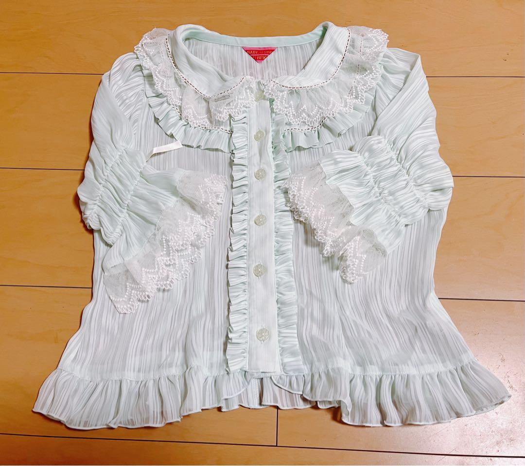 【ももも様】 BABY ブラウス ミント