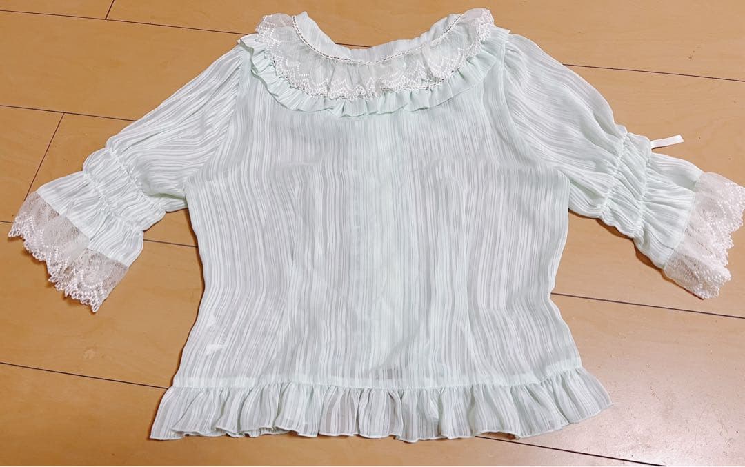 【ももも様】 BABY ブラウス ミント