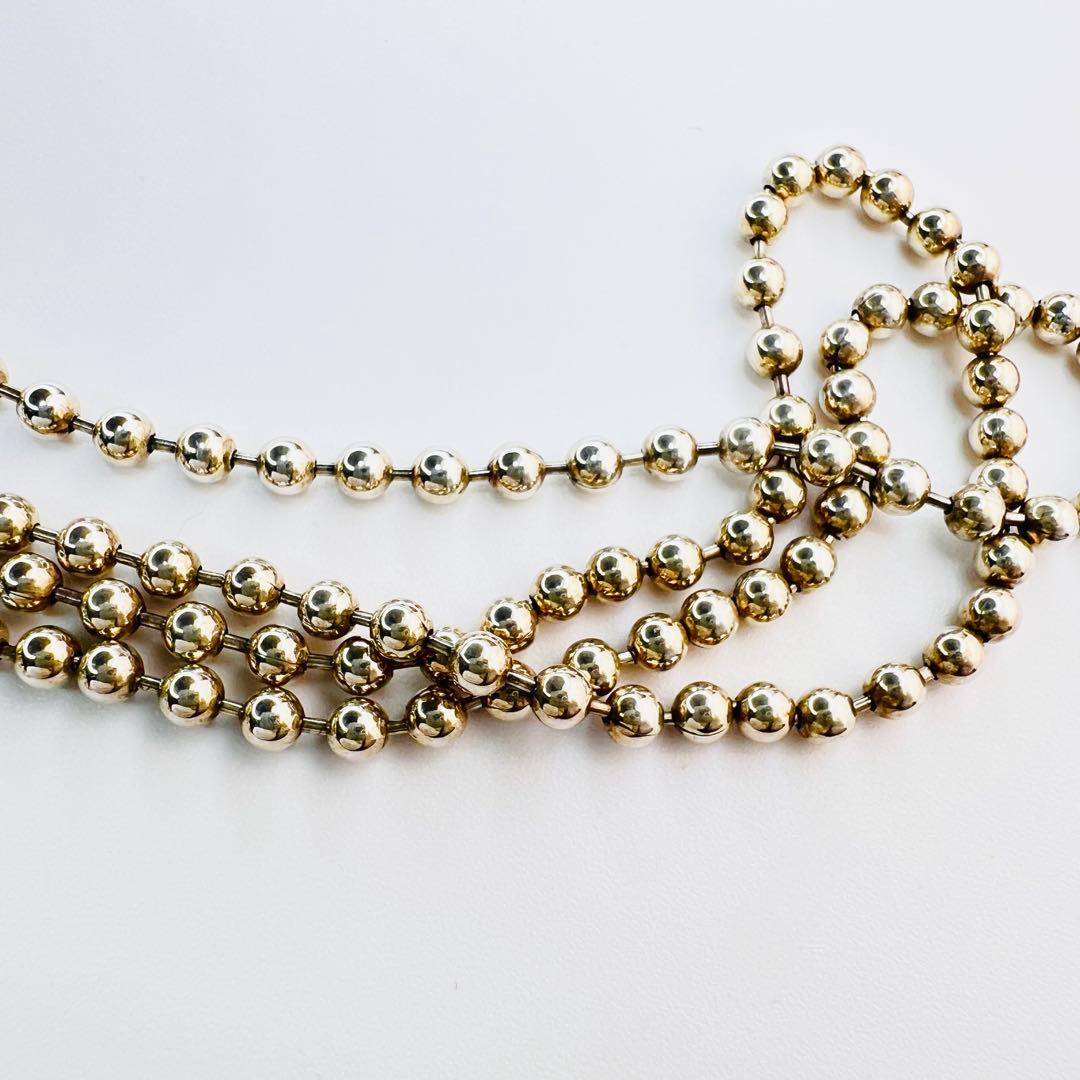 ロンワンズ レナードカムホート リンクドクレーンリング ネックレス.