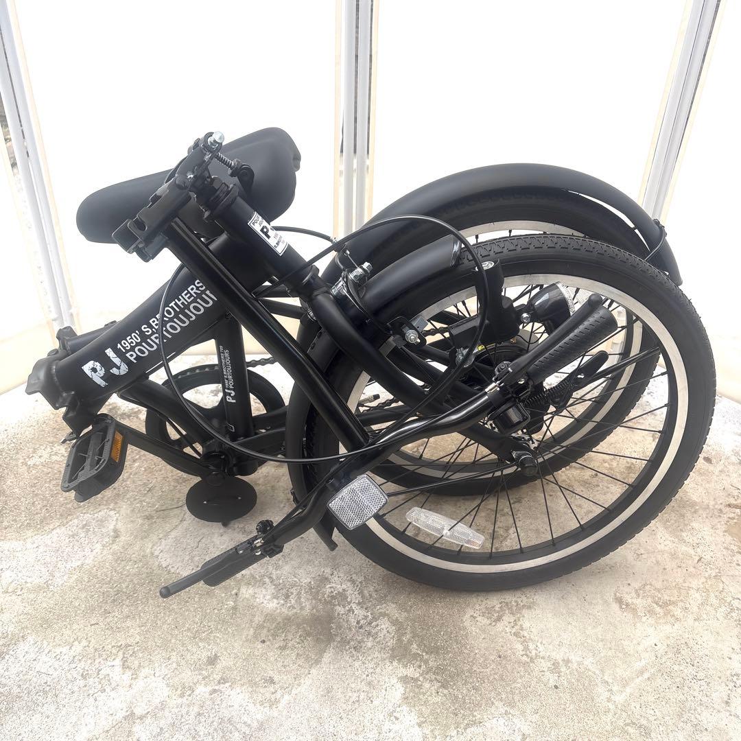 新品未使用 20インチ 折り畳み自転車 ブラック