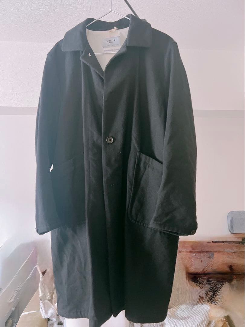YAECA WRITE ダスターコート 黒