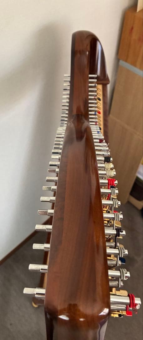 青山ハープ　NON PEDAL HARP 34S(WN) 値下げしました。