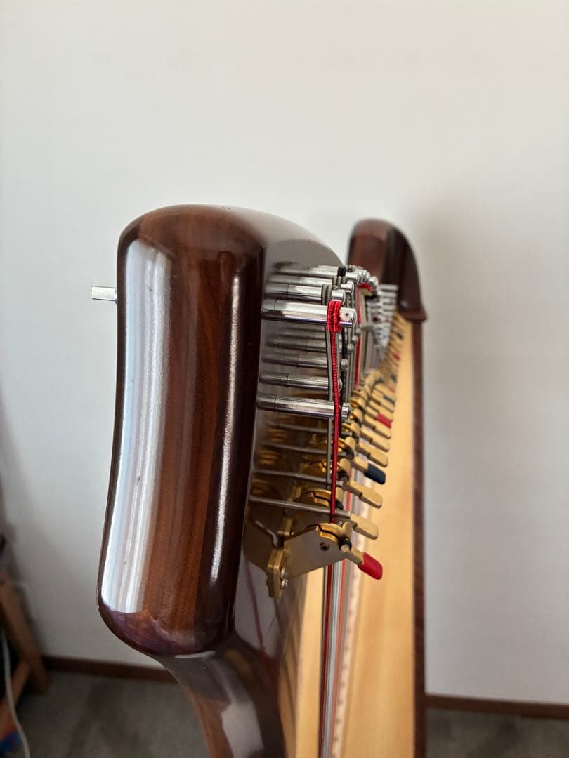 青山ハープ　NON PEDAL HARP 34S(WN) 値下げしました。