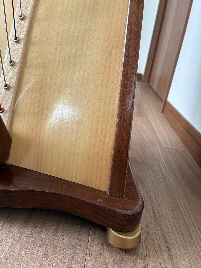 青山ハープ　NON PEDAL HARP 34S(WN) 値下げしました。