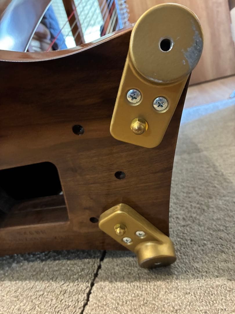 青山ハープ　NON PEDAL HARP 34S(WN) 値下げしました。